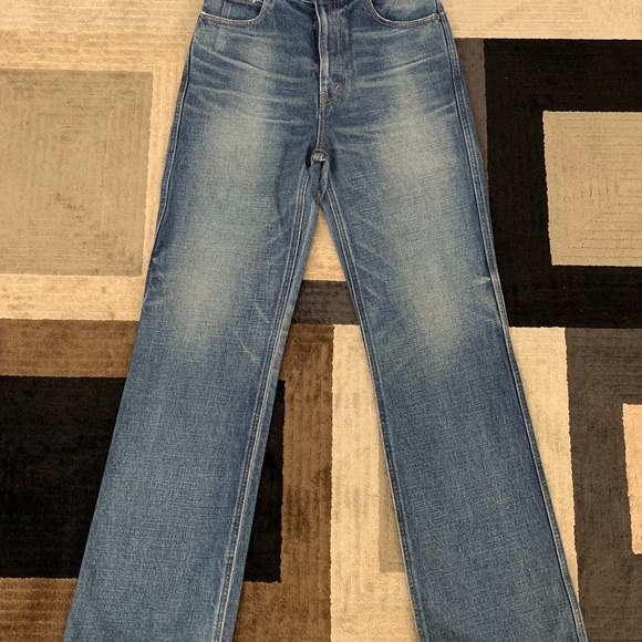 Celine Jane Flared Jeans Triomphe In 